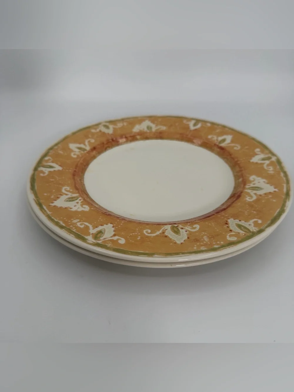Pier 1 Moroccan Earthenware Dinnerware Set for 2 England 6 Pc Plates Bowls